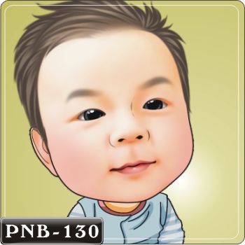 男生人像Q版漫畫 PNB-130